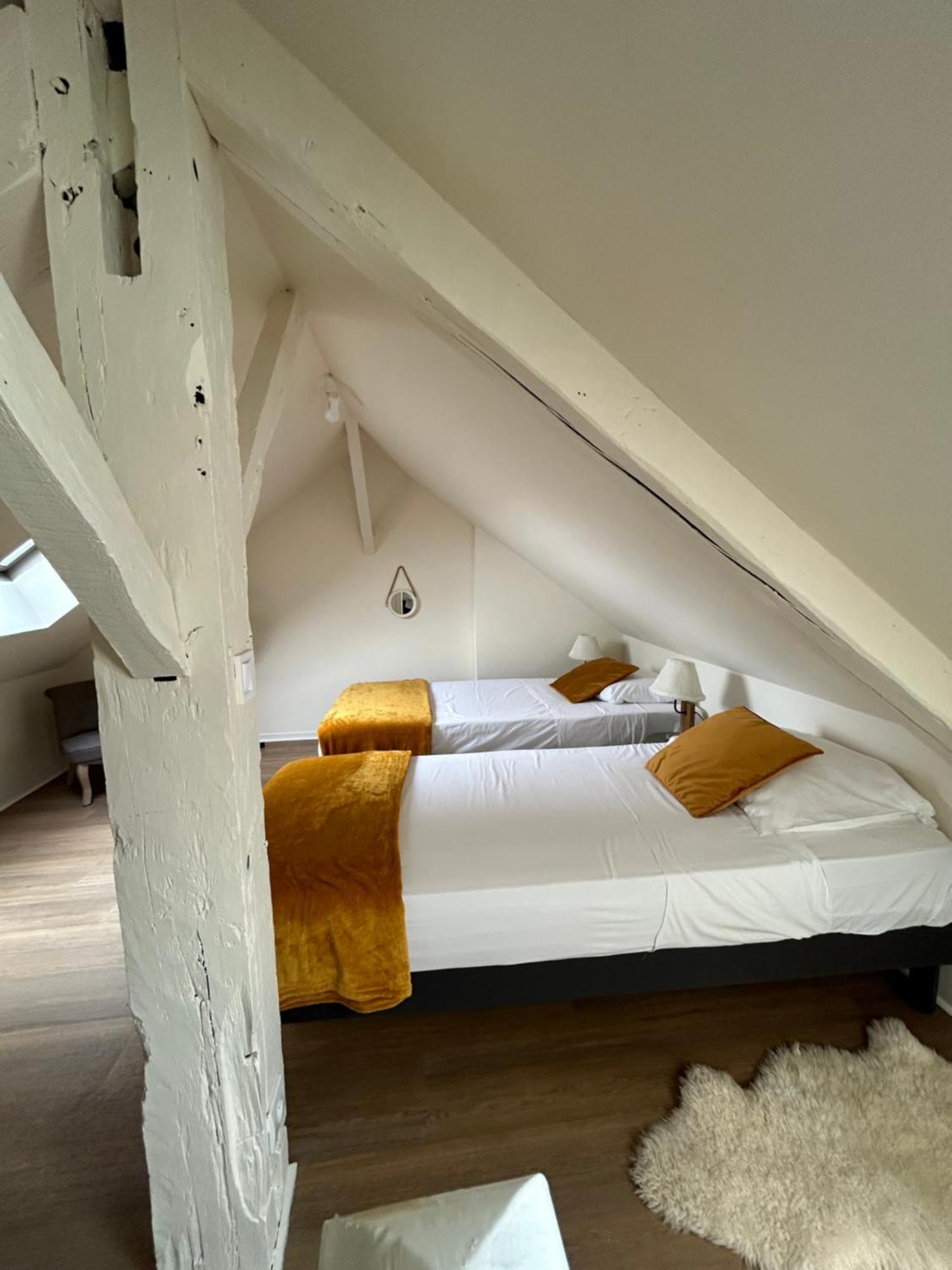 Le Duplex ou l'Appart d'Agnès Honfleur Esterno foto