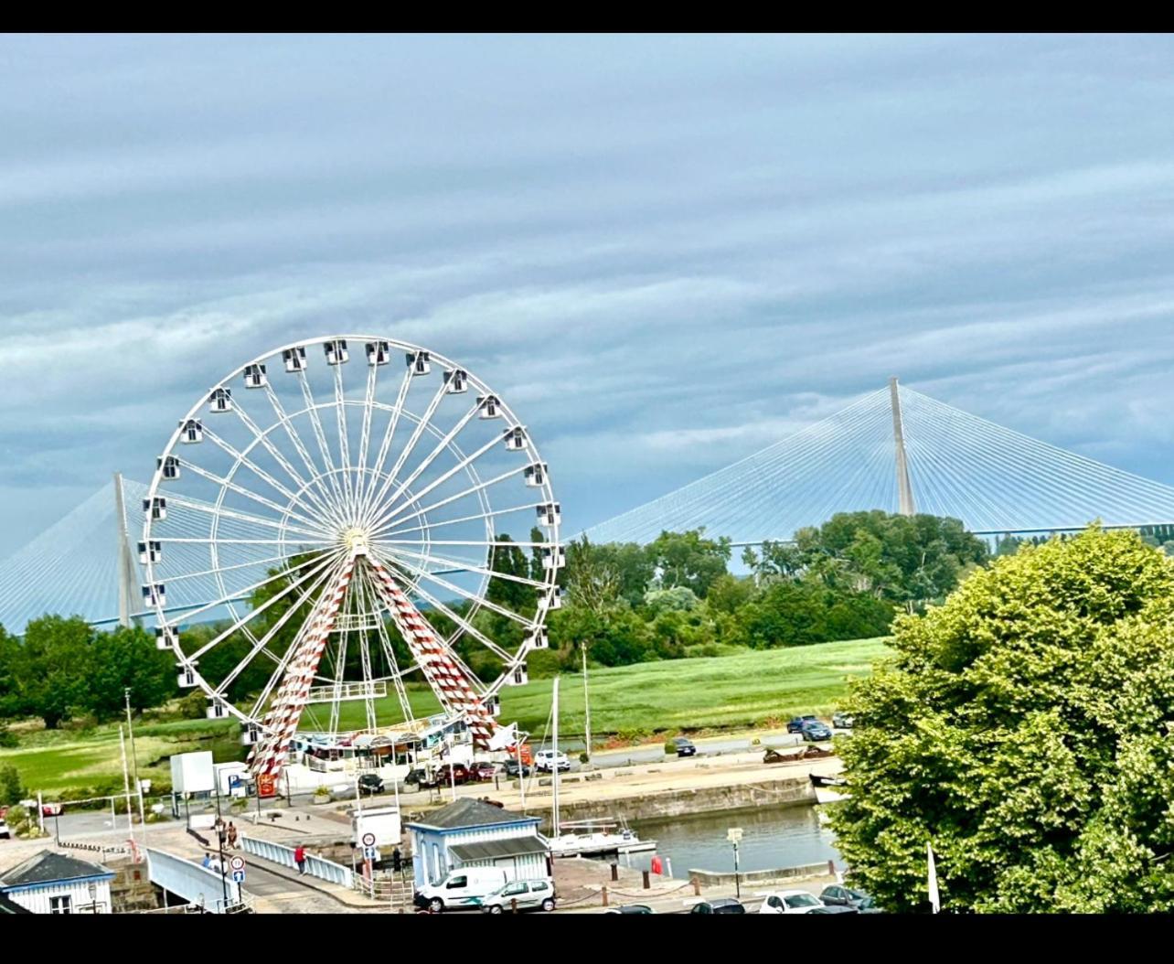 Le Duplex ou l'Appart d'Agnès Honfleur Esterno foto