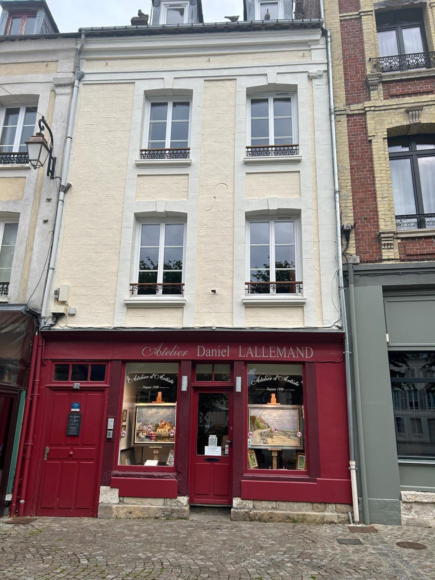 Le Duplex ou l'Appart d'Agnès Honfleur Esterno foto