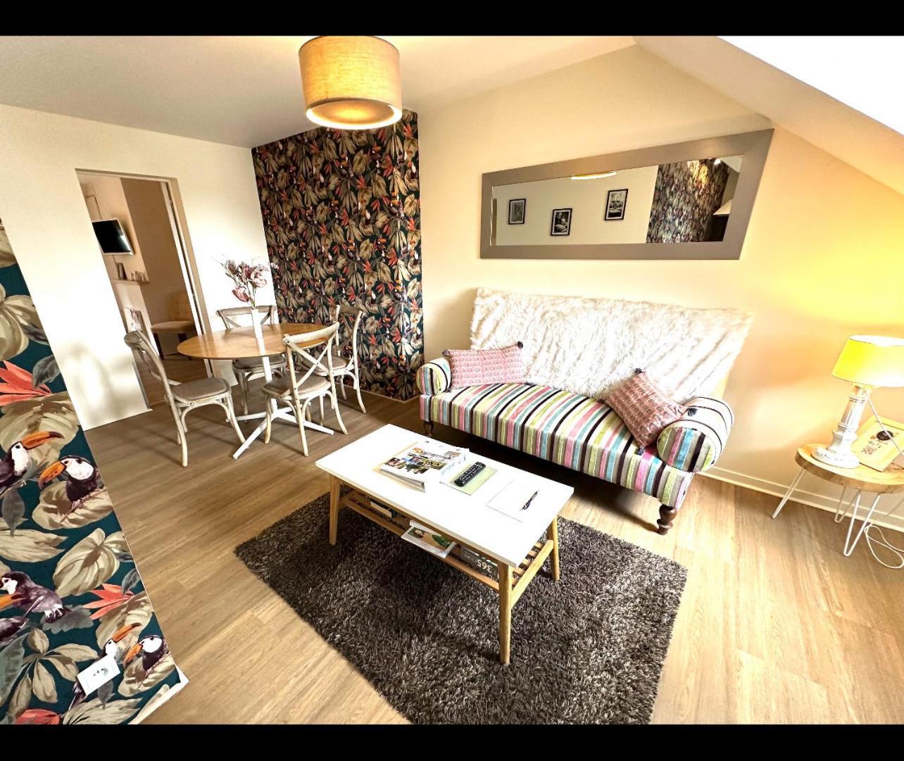 Le Duplex ou l'Appart d'Agnès Honfleur Esterno foto
