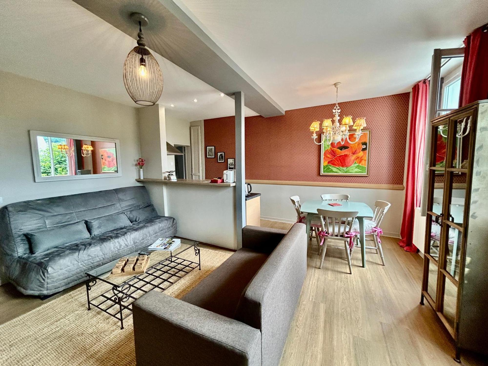 Le Duplex ou l'Appart d'Agnès Honfleur Esterno foto